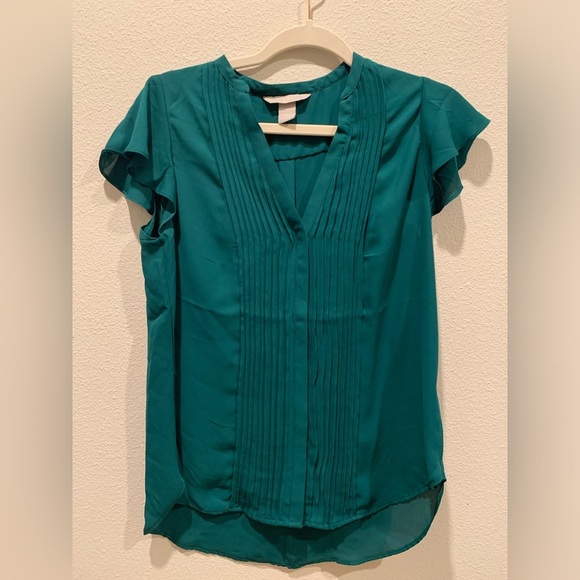 H&M Tops - H&M Green Blouse